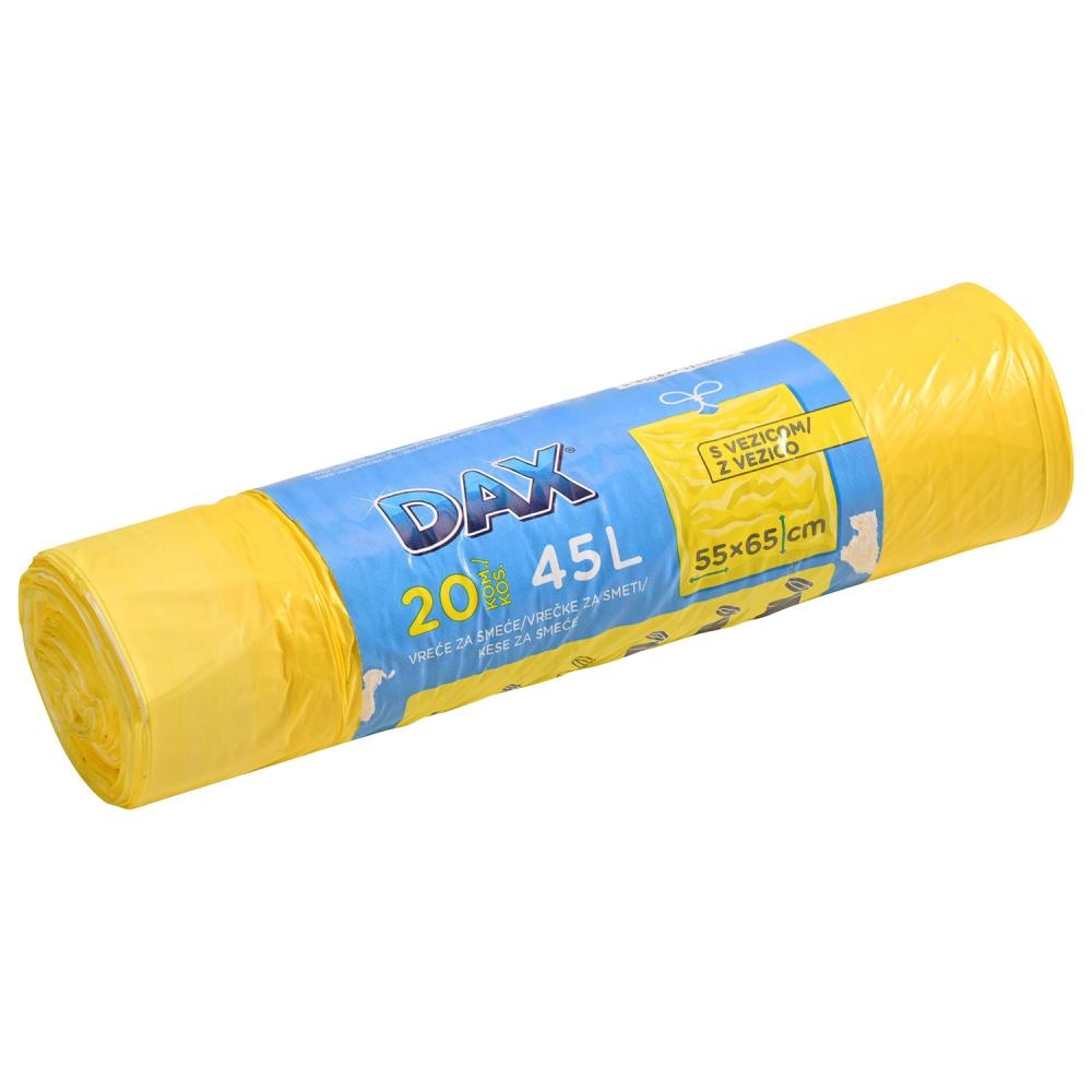 Dax vreća za smeće 20 kom - Akcija u trgovini Konzum