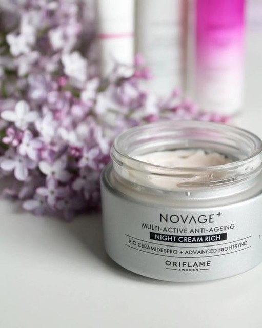 Novage+ Multi-Active Anti-Ageing noćna krema lagane teksture 50 ml - Akcija u trgovini Oriflame