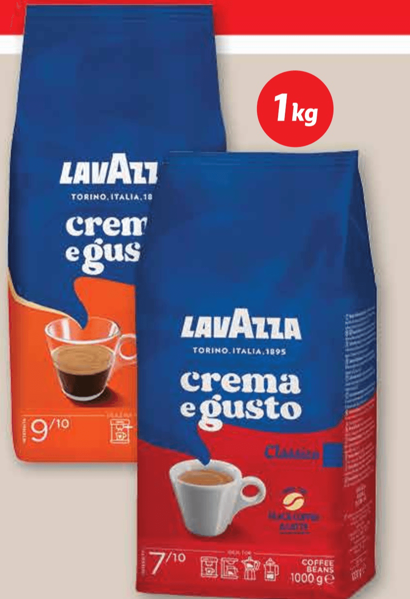 Lavazza Kava u zrnu 1 kg - Akcija u trgovini Plodine