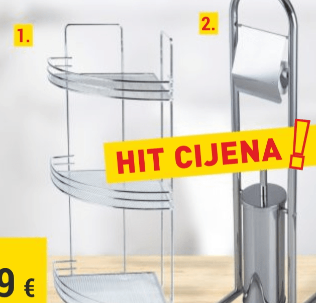 Kutna polica 48,8 cm - Akcija u trgovini Merkury