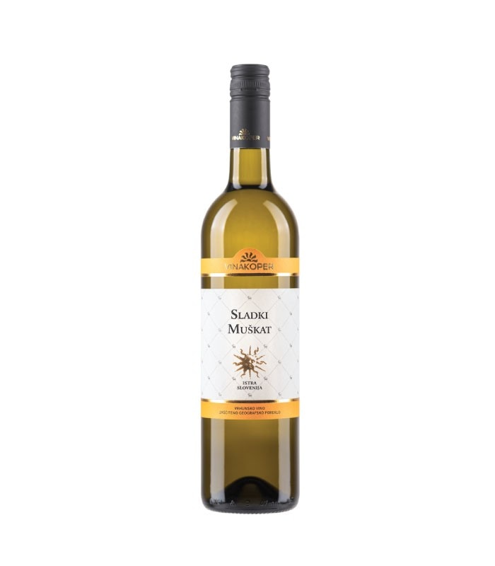 Vinakoper Sladki muškat vino 0,75 l Akcija u trgovini Ribola