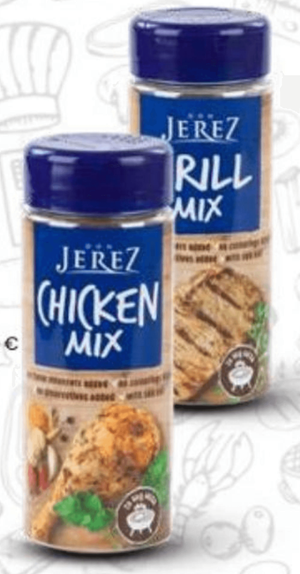 Mješavina začina za roštilj/piletinu 170 g Jerez - Akcija u trgovini Eurospin