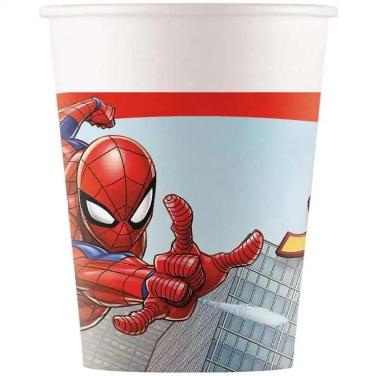 Papirnate čaše Spiderman pakiranje od 6 kom. Akcija u trgovini Tedi