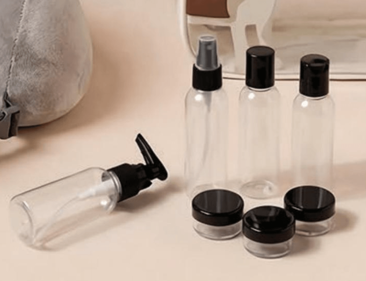 Komplet putnih bočica 7 komada - Akcija u trgovini Pepco