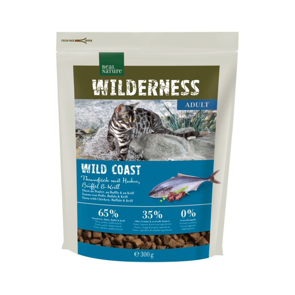 Real Nature Wilderness Adult Wild Coast 300 g - Akcija u trgovini Zoo City