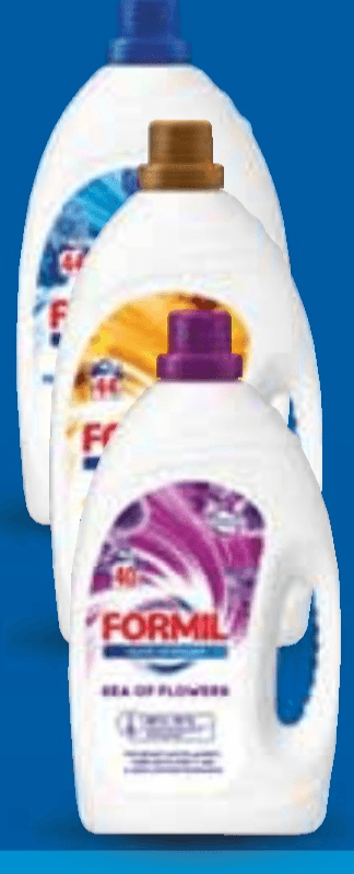 Formil Deterdžent za pranje rublja s omekšivačem 2.2 L - Akcija u trgovini Lidl