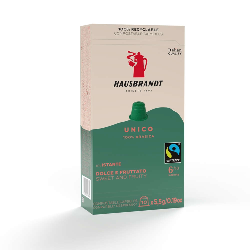 Hausbrandt Unico Nespresso 55g 10kom - Akcija u trgovini Žabac