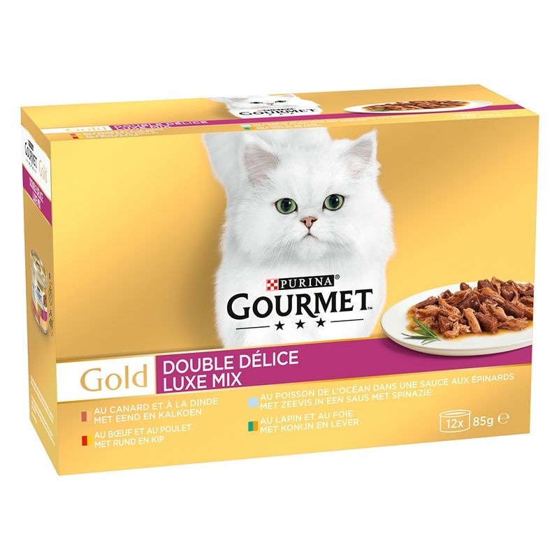 Gourmet Gold Mix 12 x 85 g Akcija u trgovini Lidl