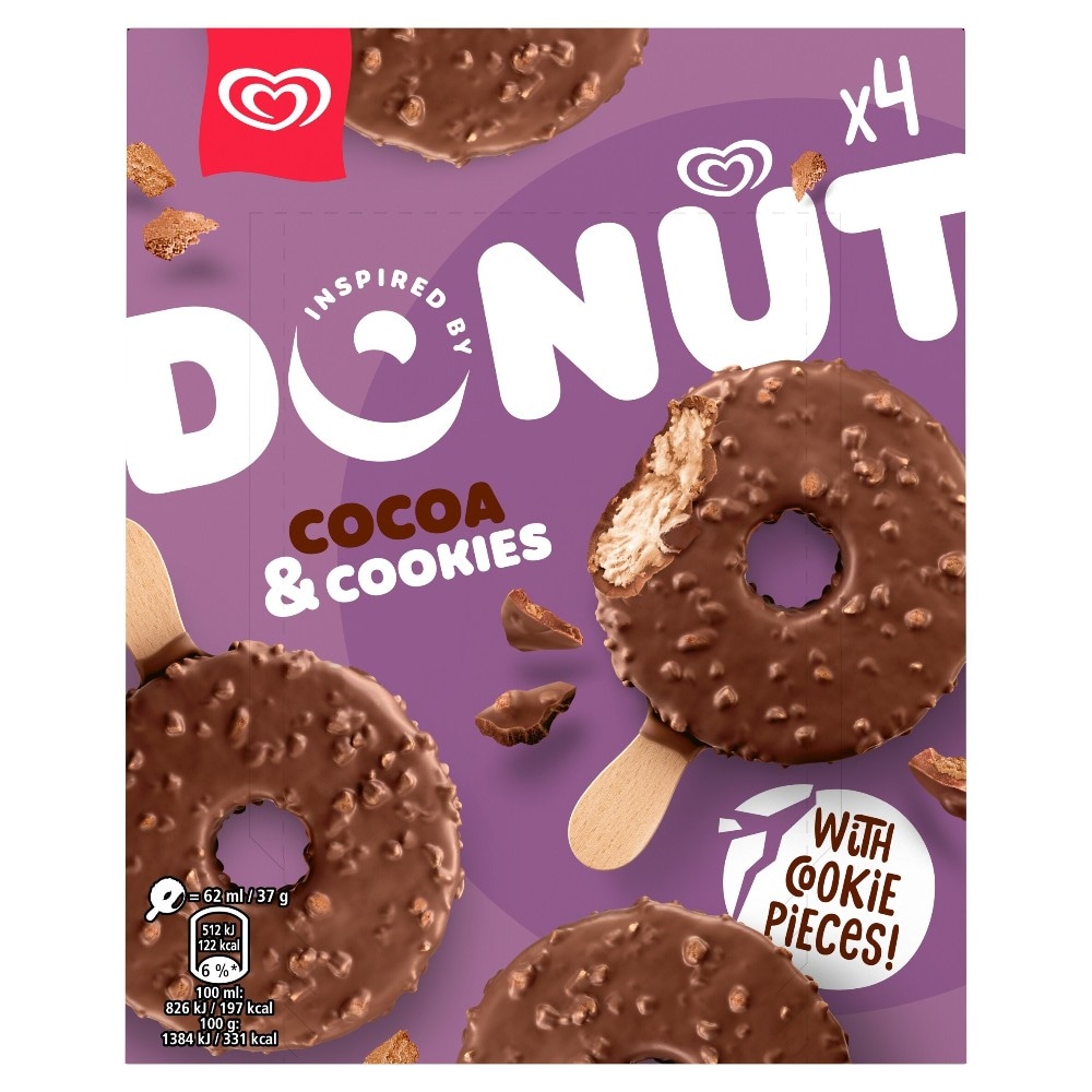 Donut Sladoled 62ml - Akcija u trgovini Žabac