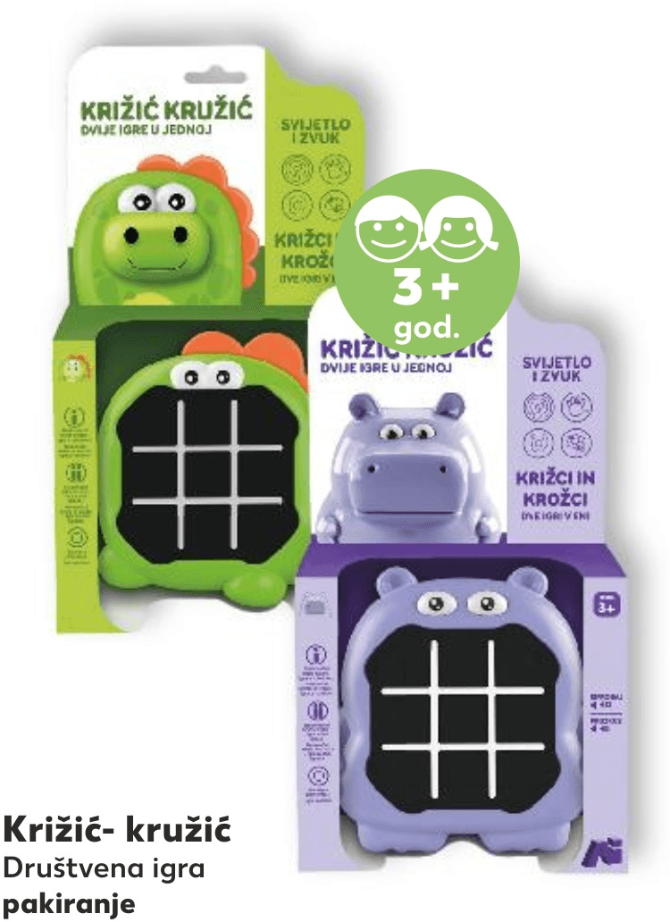 Križić-kružić Društvena igra - Akcija u trgovini Kaufland