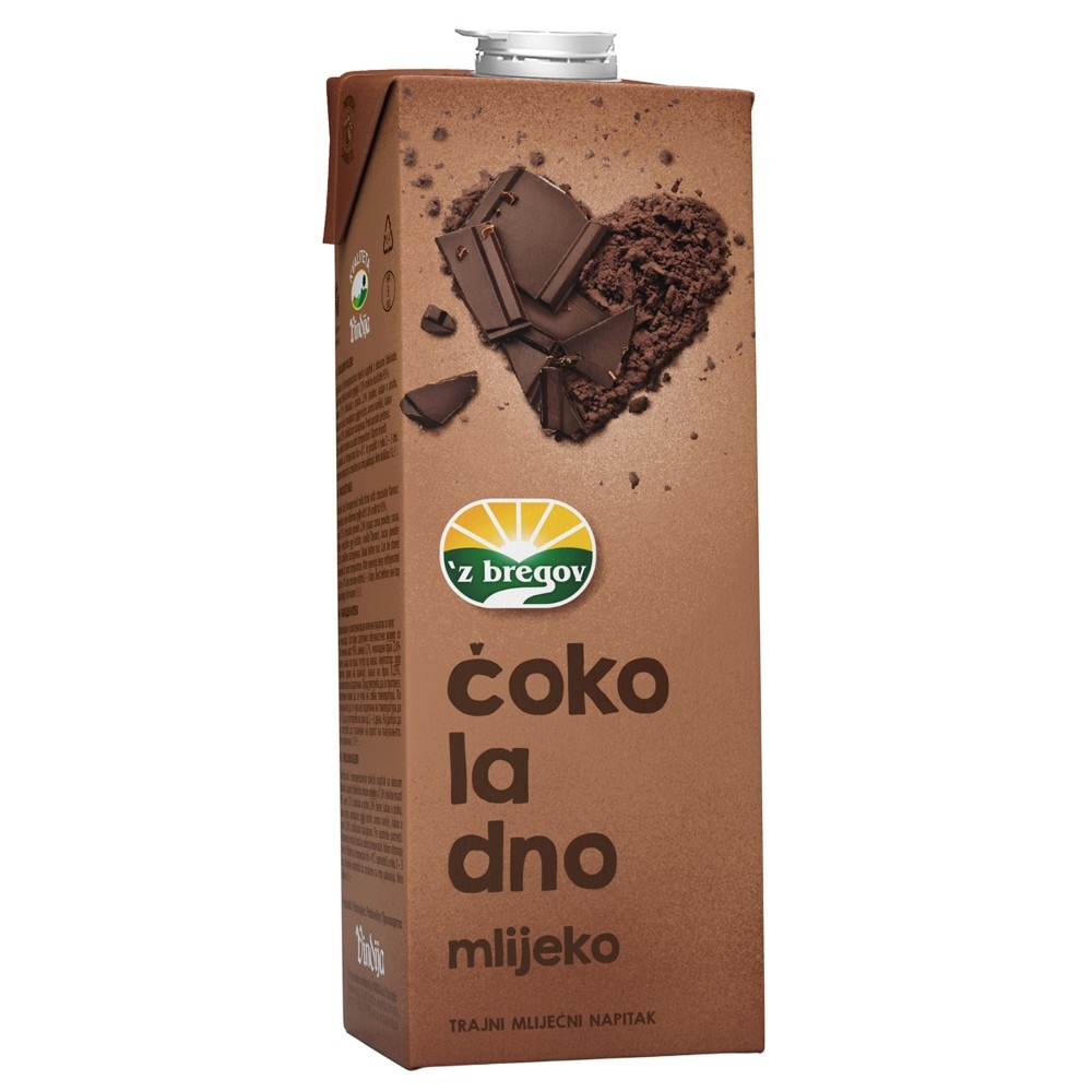 z bregov čokoladno mlijeko Vindija classic 1 L Akcija u trgovini KTC