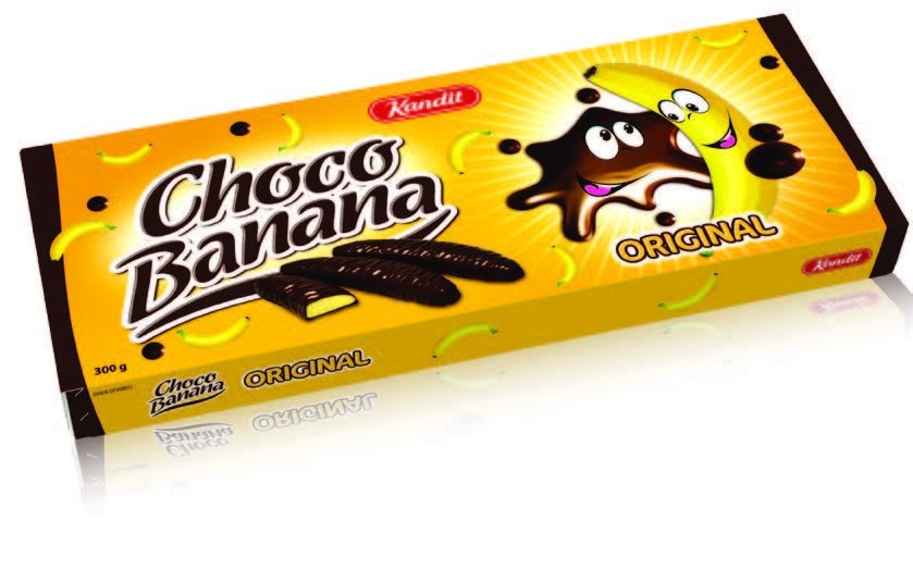 Čokolada Kandit Original Choco Banana 17 g - Akcija u trgovini Boso