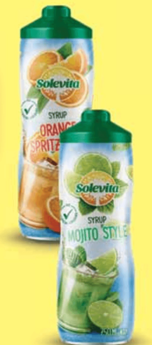 SOLEVIDA Sirup za koktele 0.75 l - Akcija u trgovini Lidl