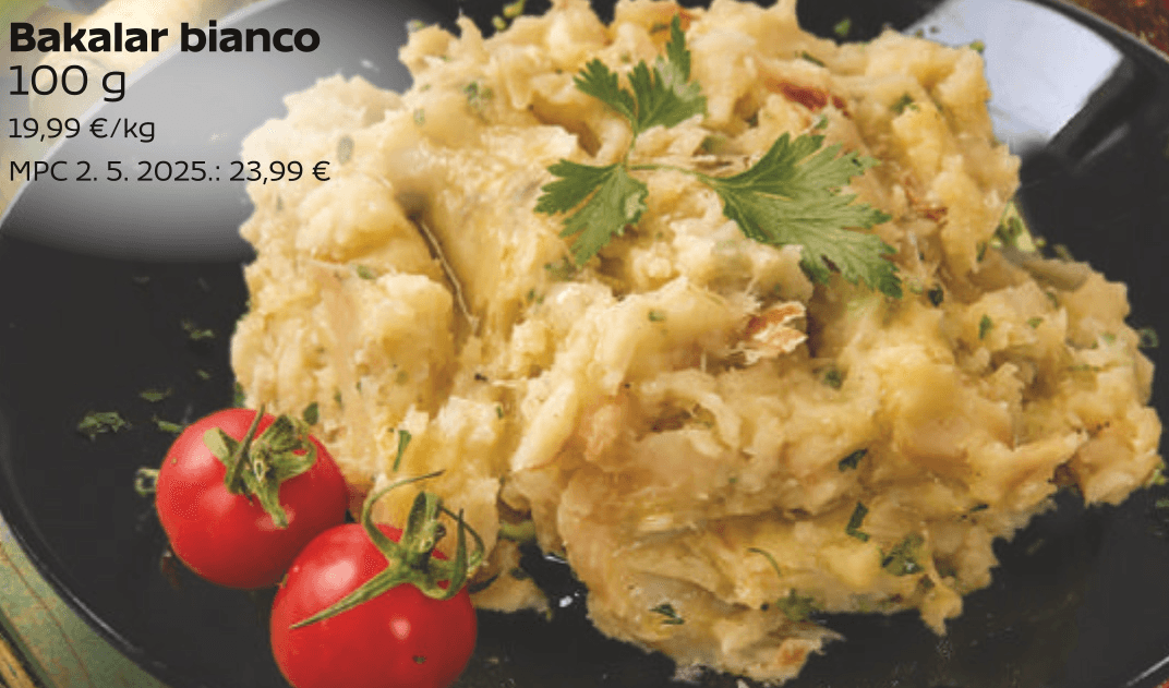 Bakalar bianco 100 g - Akcija u trgovini Tommy