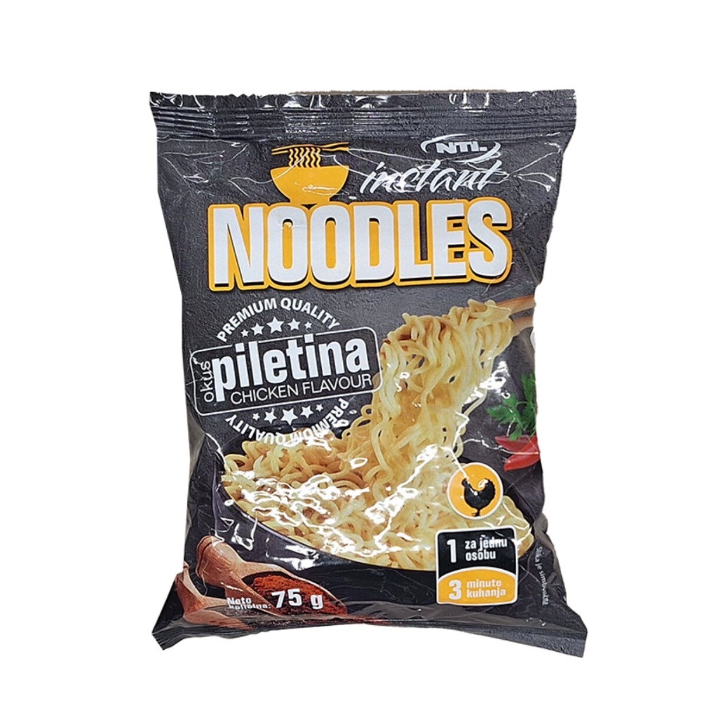 NTL instant noodles 70 g (govedina, povrće), 75 g (piletina) Akcija u trgovini NTL