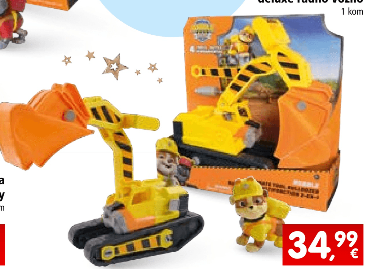 Rubble & Crew deluxe radno vozilo 1 kom - Akcija u trgovini Interspar