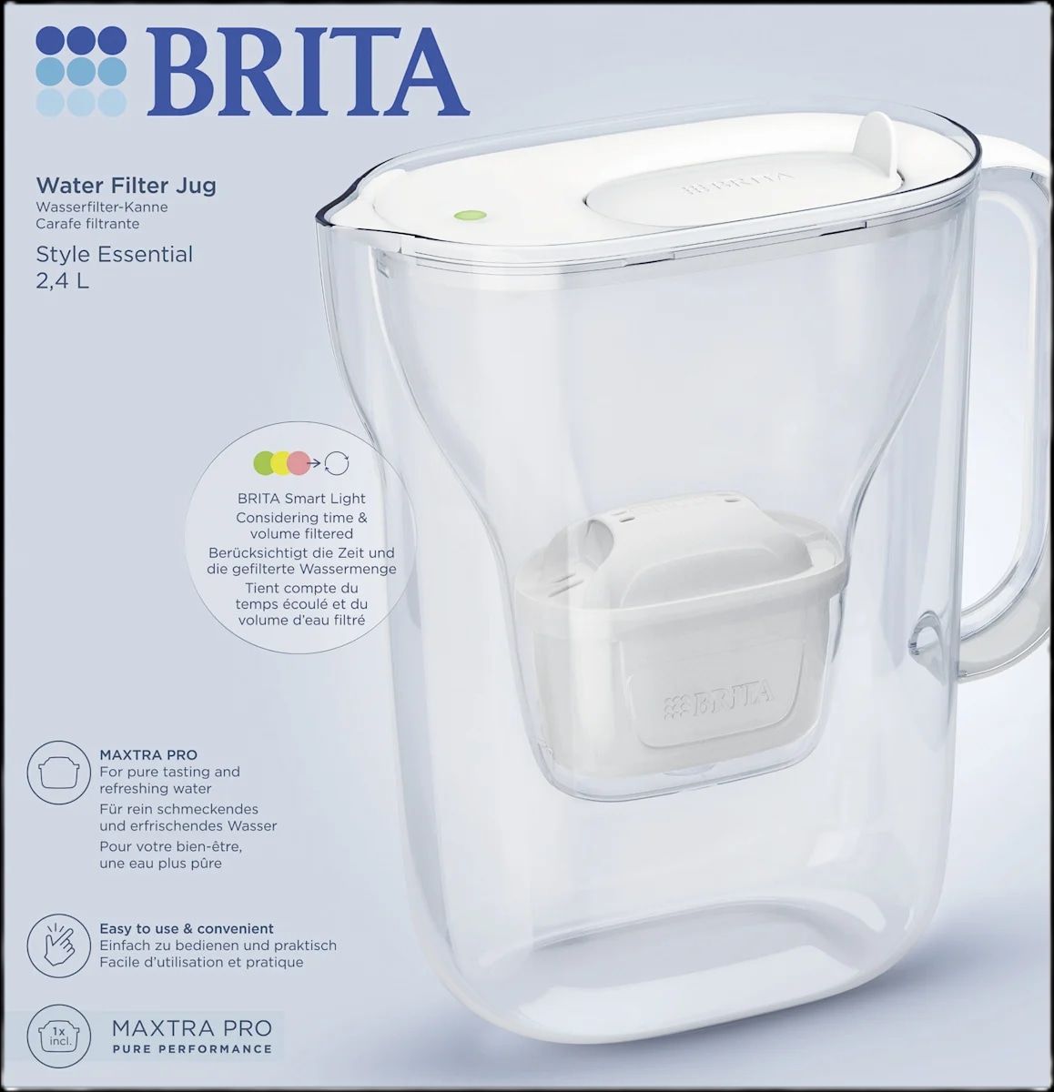 Brita vrč za vodu Style Essential MXPro 1 kom. - Akcija u trgovini Dm