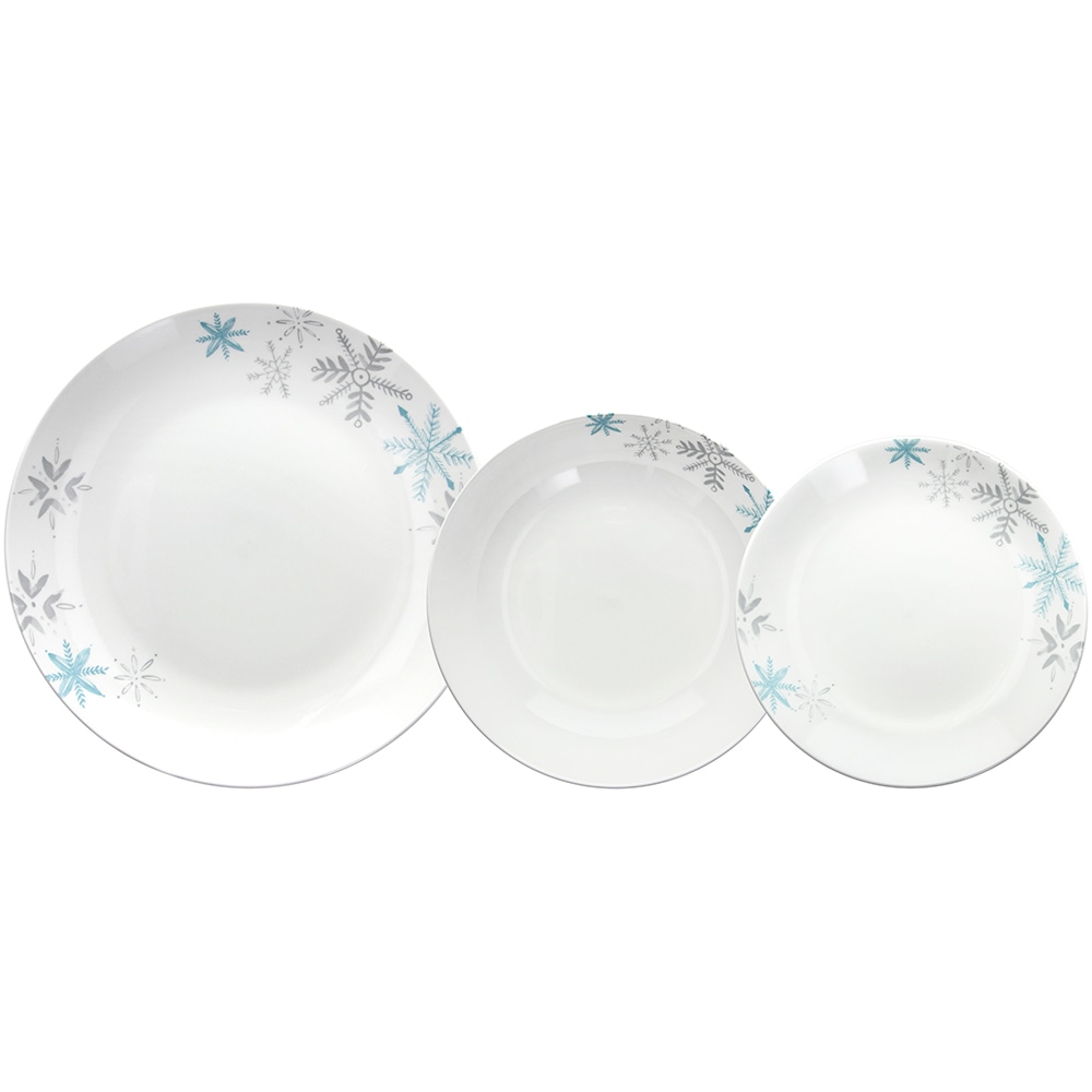 Servis za jelo Snowflake 18 kom/set Tognana - Akcija u trgovini KTC