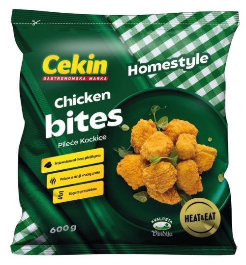 Cekin Homestyle Chicken bites ili strips 600 g - Akcija u trgovini Plodine