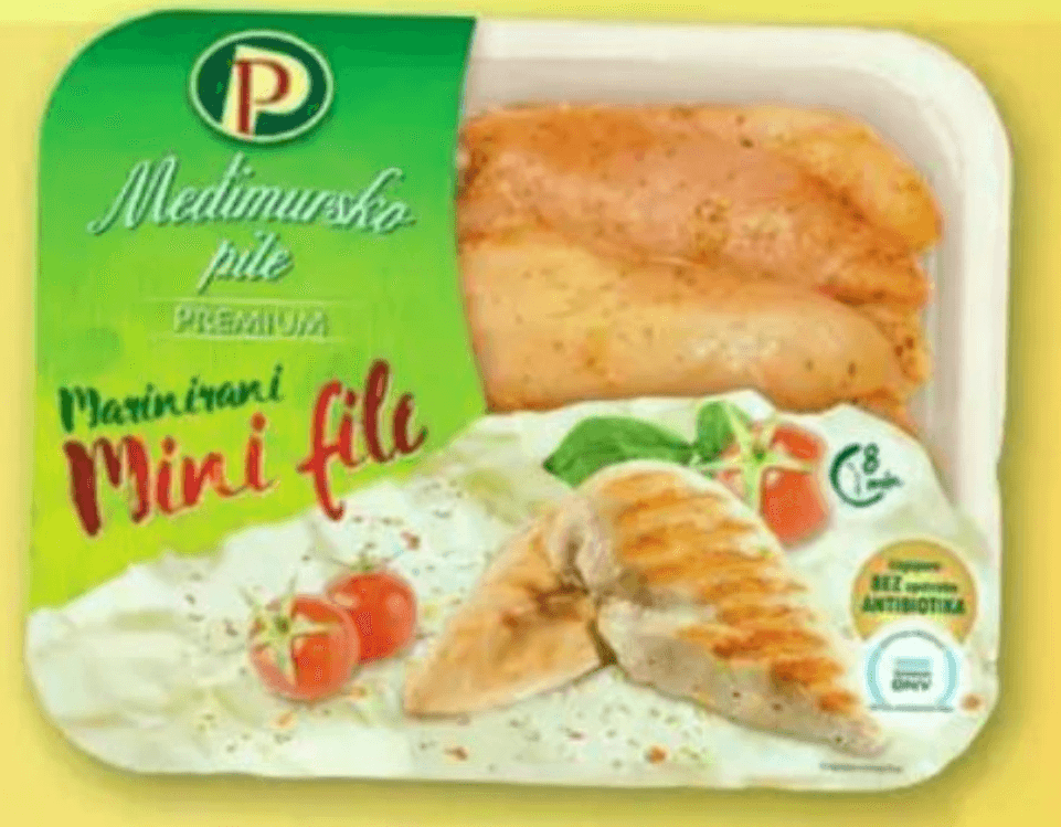 Perutnina Marinirani pileći mini file 400 g Perutnina Ptuj - Akcija u trgovini Plodine