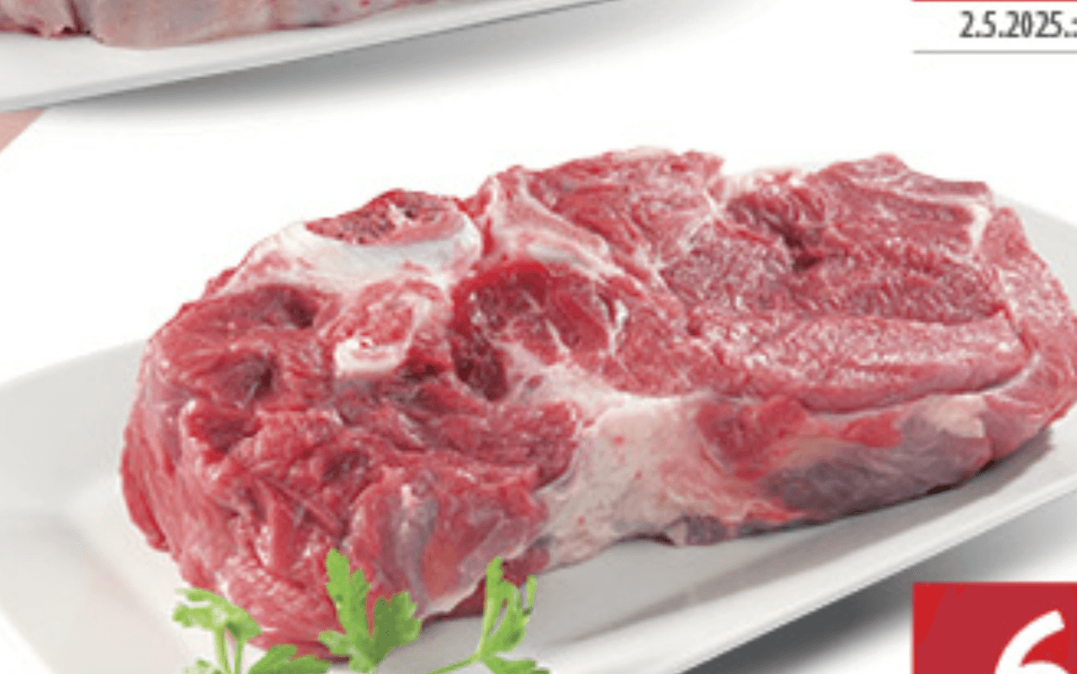 Juneći vrat 1kg - Akcija u trgovini Konzum