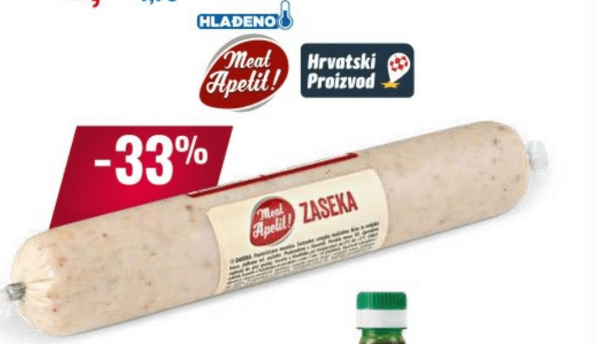Namaz od slanine 250 g Meat Apetit! - Akcija u trgovini Eurospin
