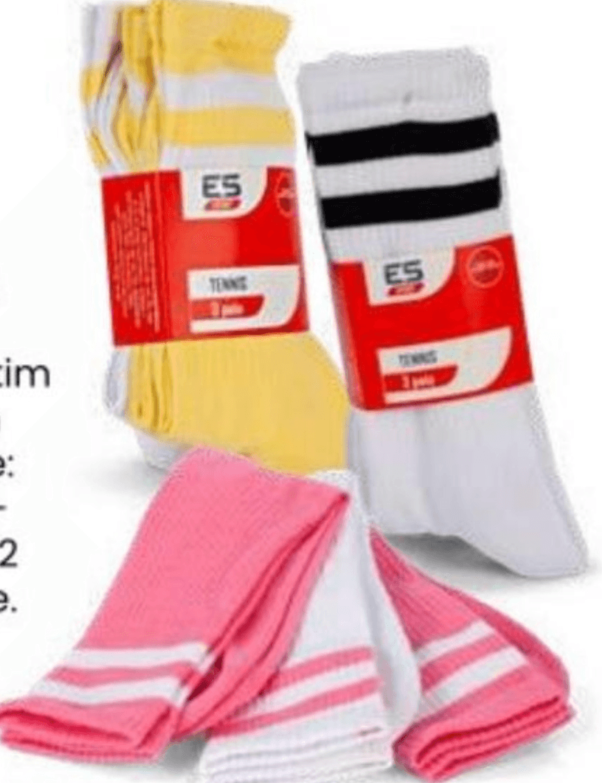 Set od 3 para čarapa 3 para ES - Akcija u trgovini Eurospin