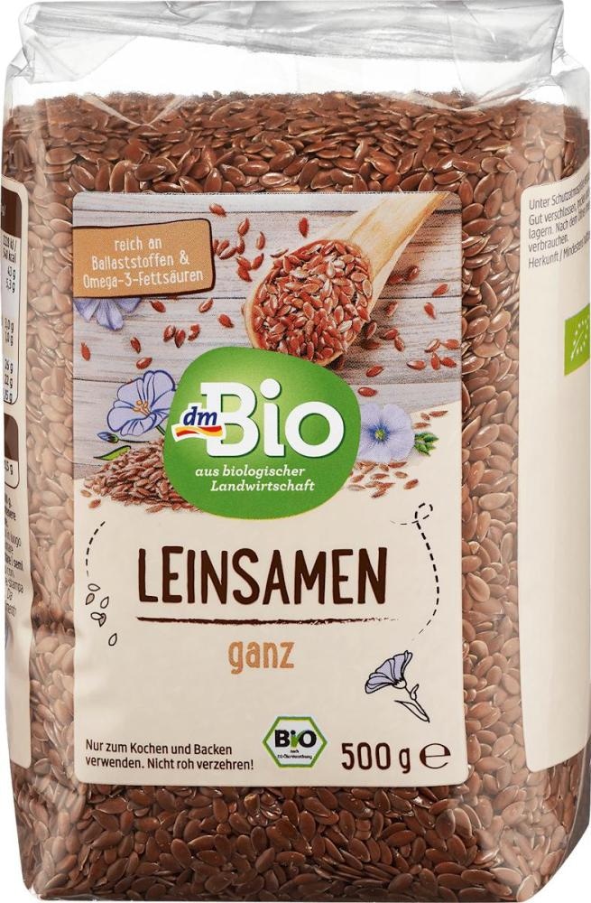 dmBio smeđi lan 500 g - Akcija u trgovini Dm