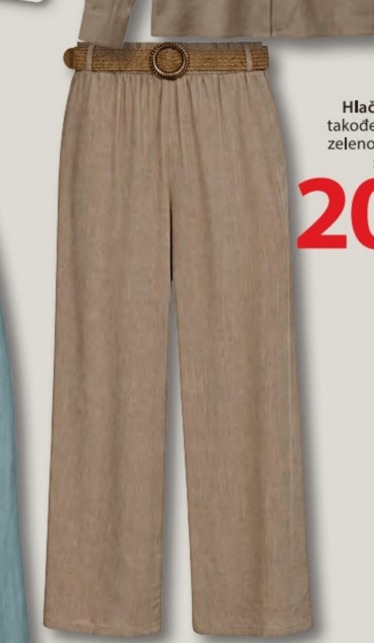 Laura Torelli Hlače s remenom S–L - Akcija u trgovini NKD