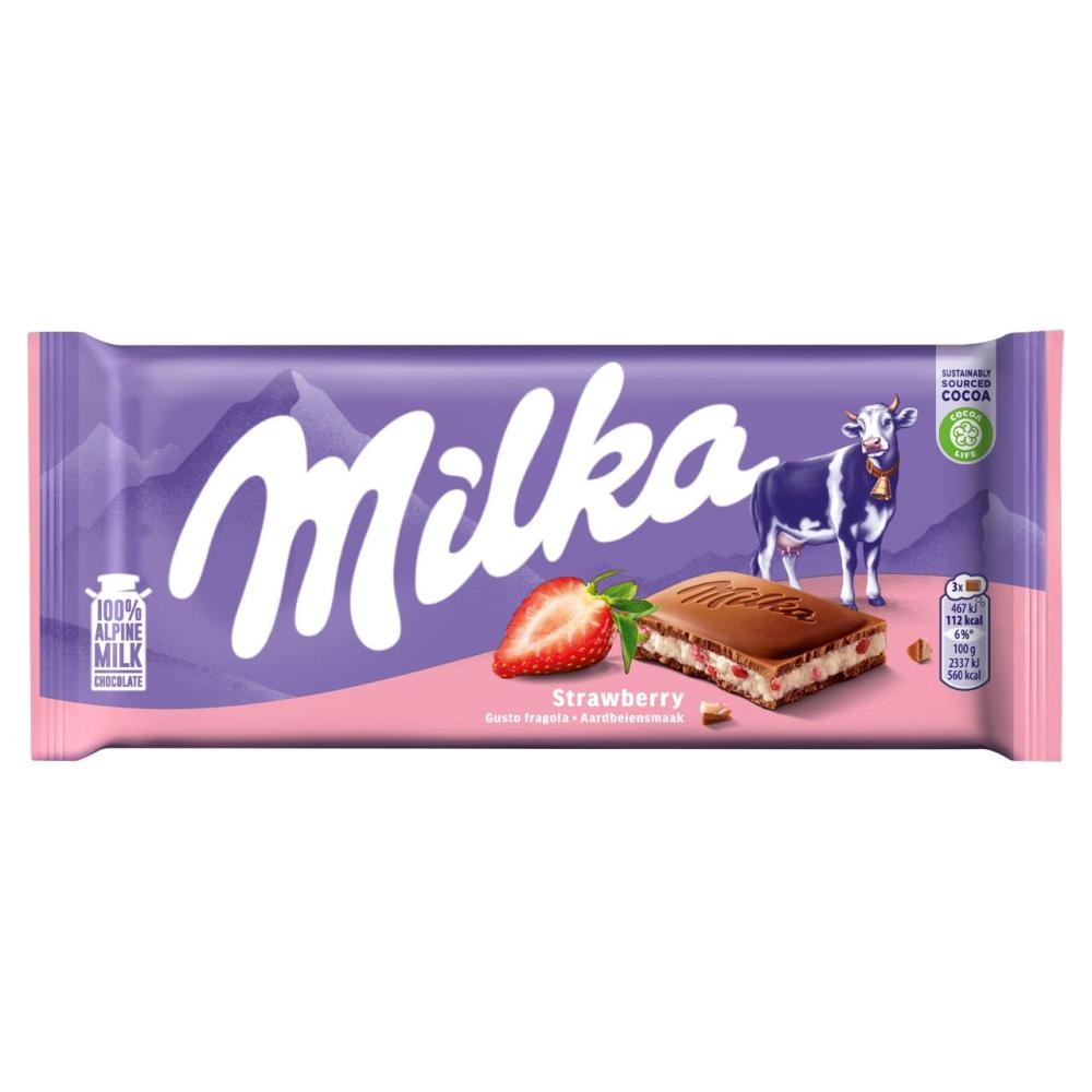 Milka Strawberry 100g - Akcija u trgovini Žabac