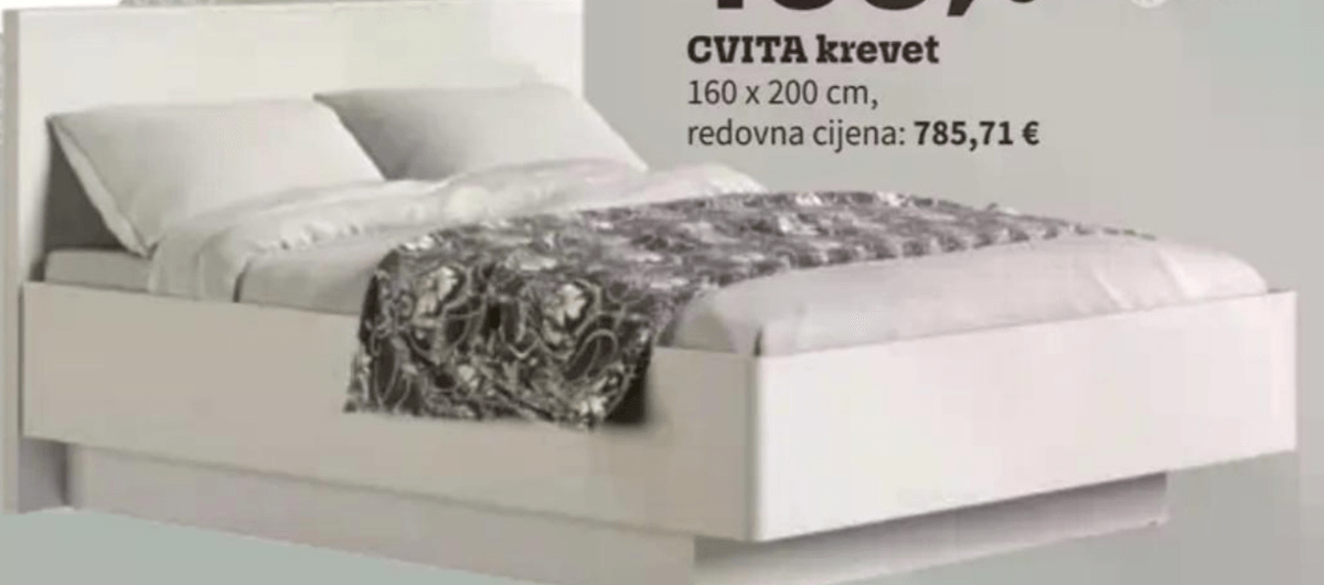 Cveta krevet 160 x 200 cm - Akcija u trgovini Prima