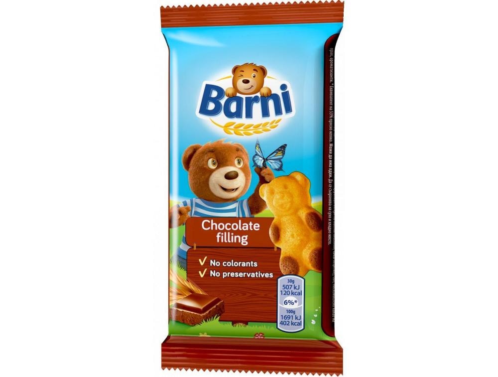 Barni biskvit čokoladno punjenje 30 g Akcija u trgovini Boso