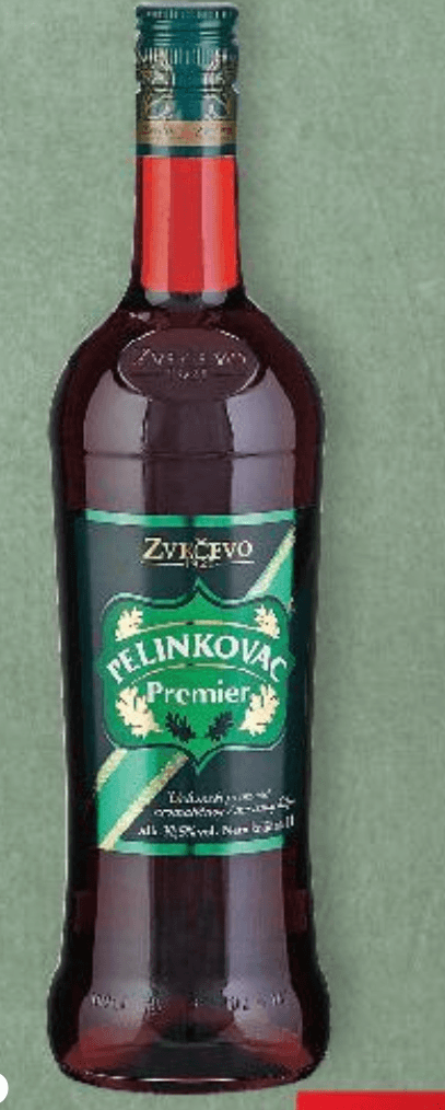 Zvečevo Pelinkovac Premier 1 L - Akcija u trgovini Kaufland