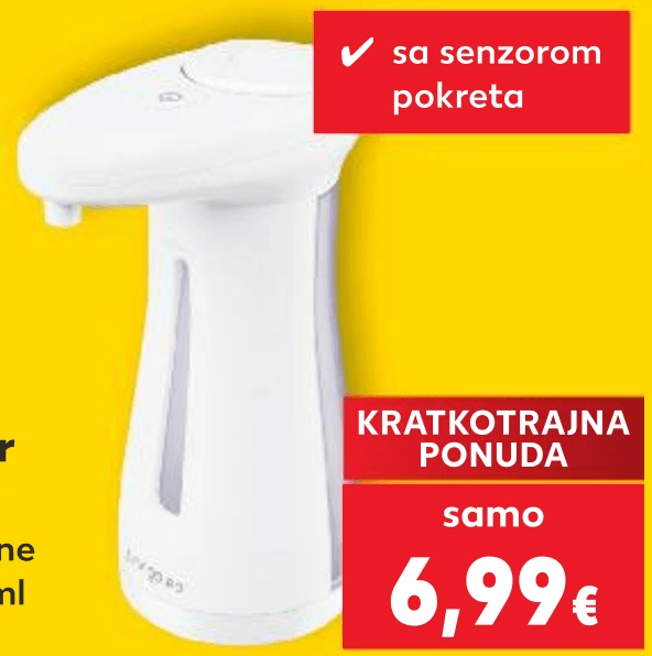 Dozator sapuna cca. 350 ml LivQoBo - Akcija u trgovini Kaufland