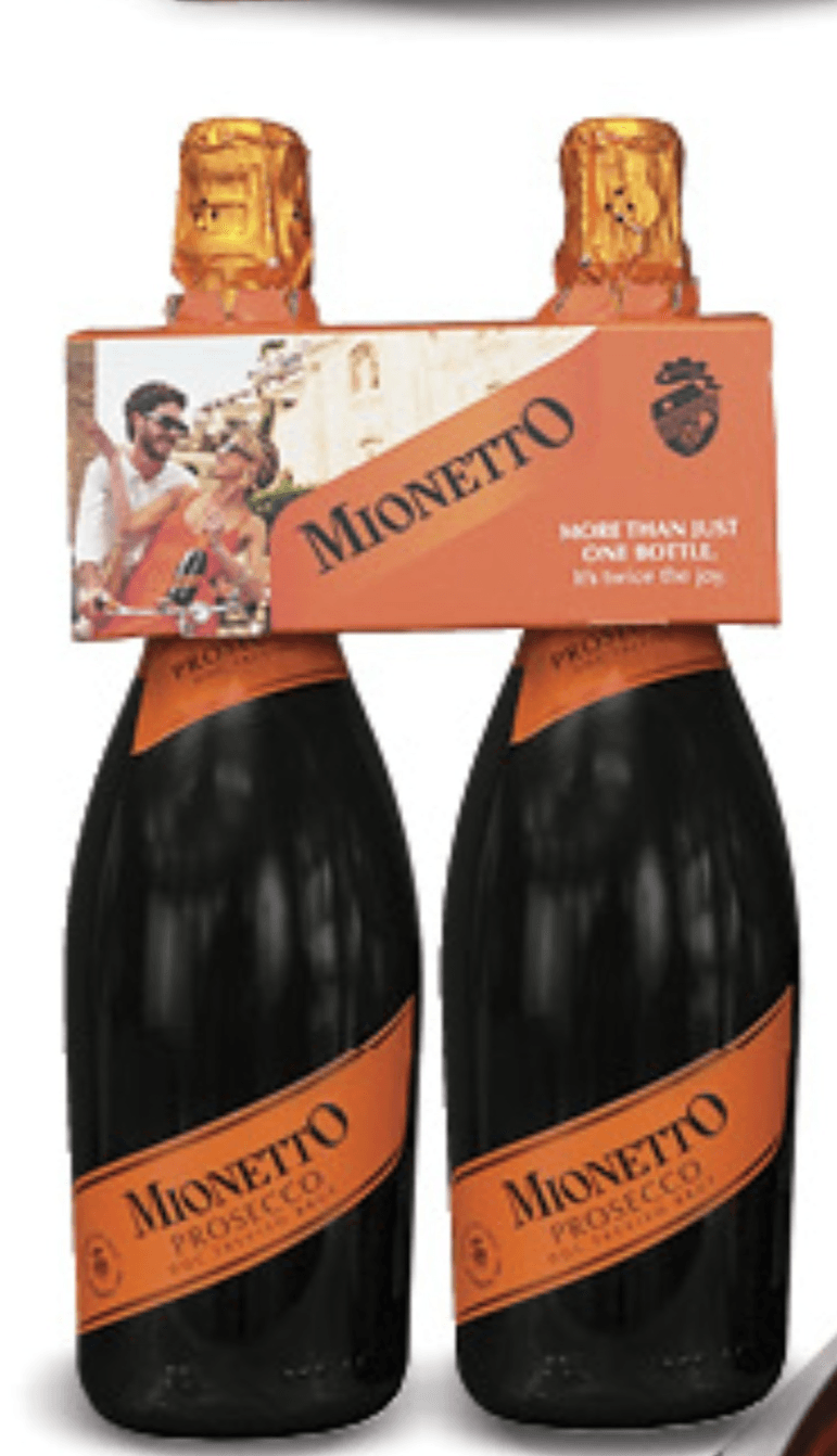 Mionetto Prosecco 2x0,75l - Akcija u trgovini Konzum