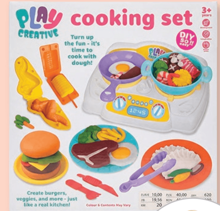 Kreativan komplet s plastelinom Play Creative - Akcija u trgovini Pepco