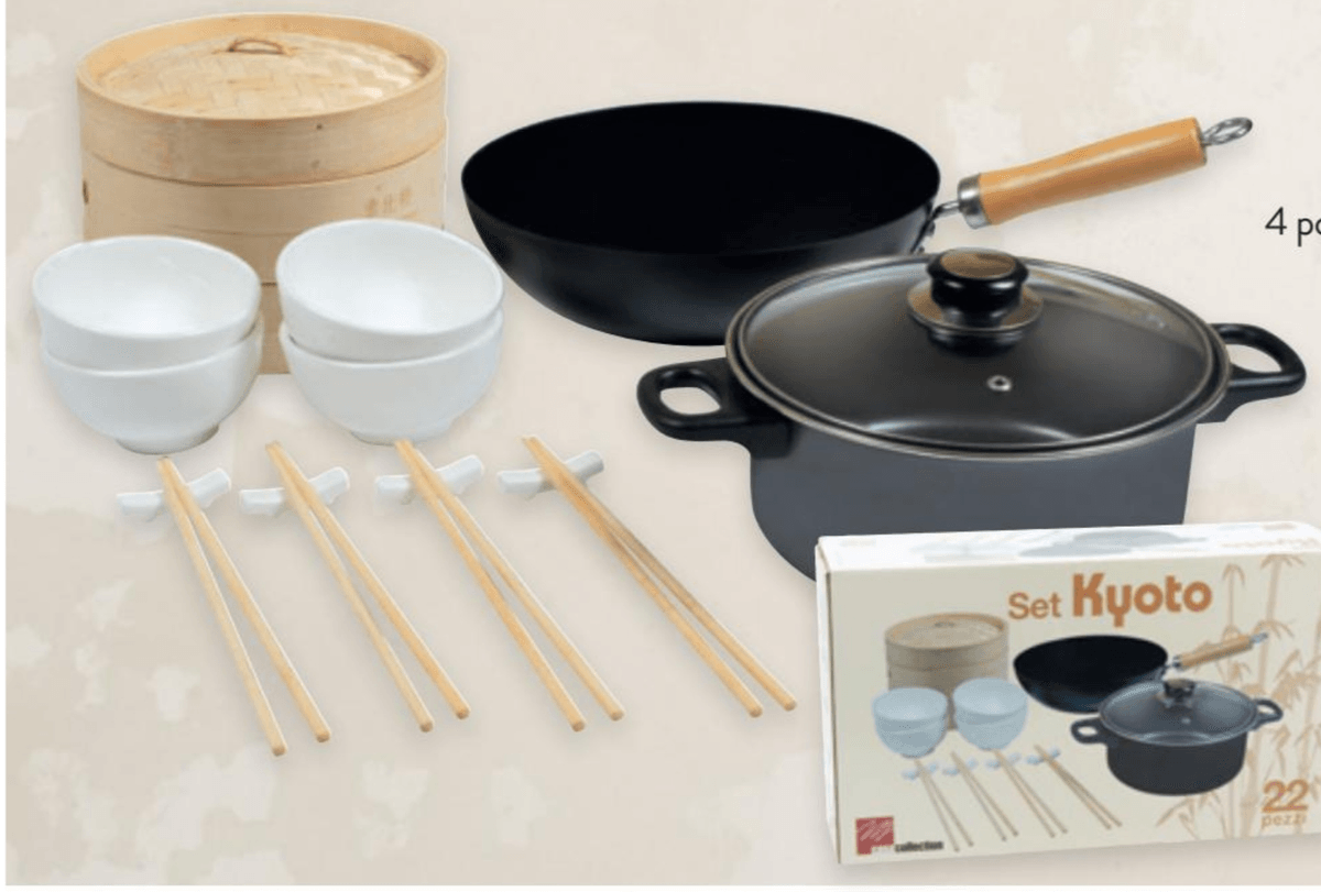 Set Wok Sushi Kyoto 1 set (22-dijelni set) - Akcija u trgovini Spar