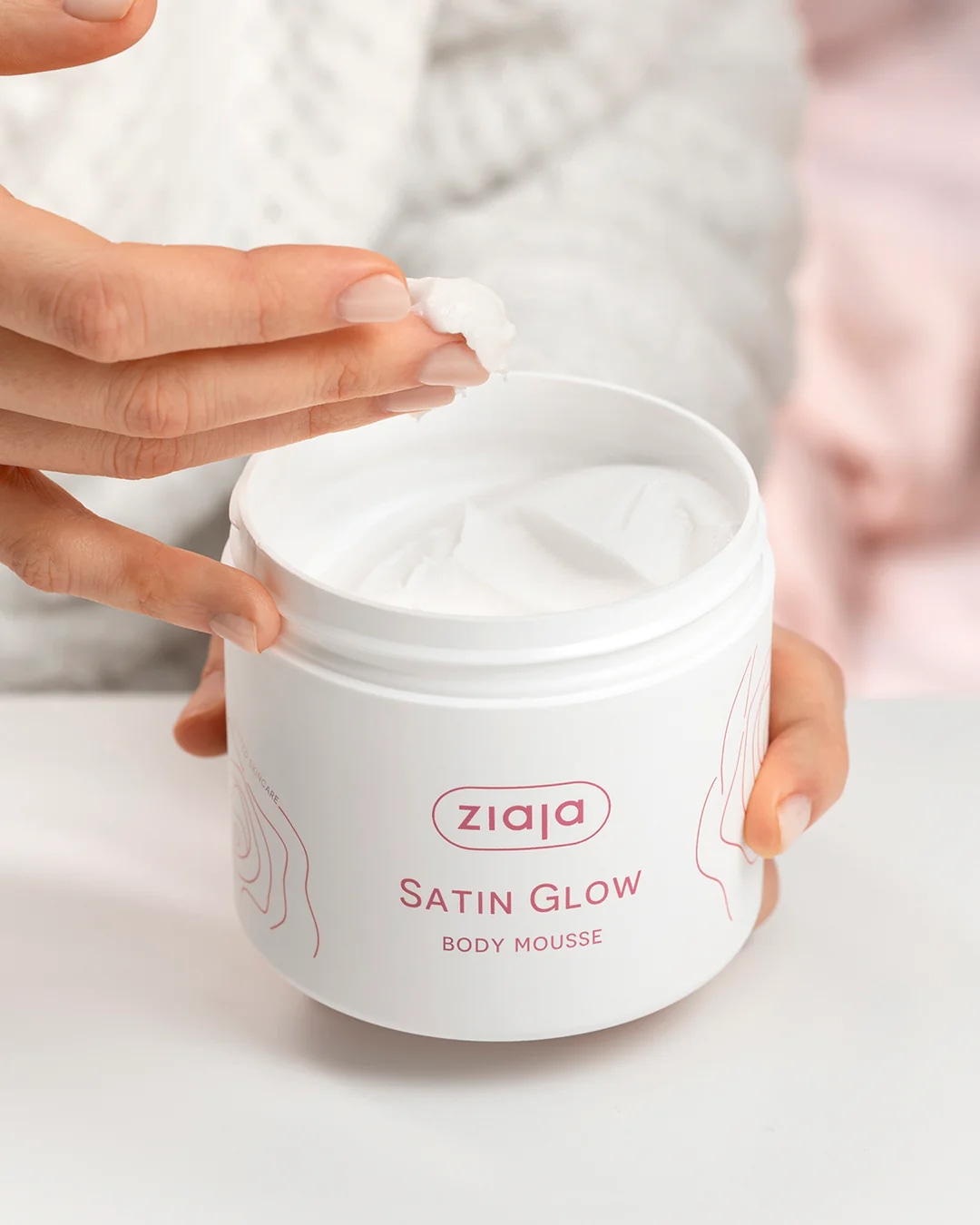 Ziaja Satin Glow mousse za tijelo 350 ml - Akcija u trgovini Dm