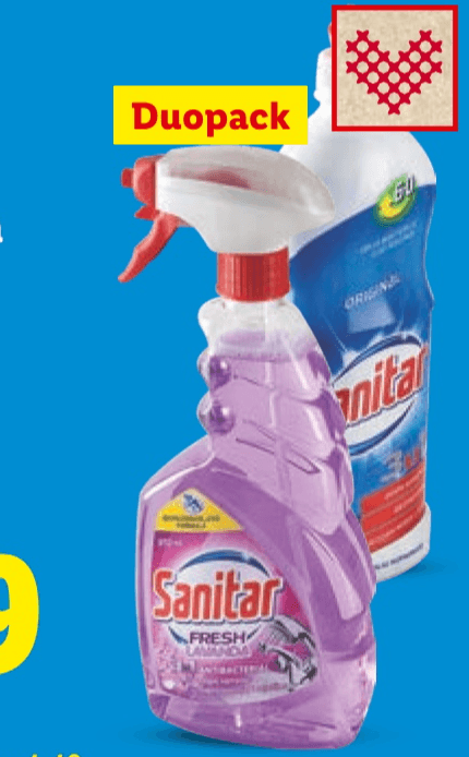 Sanitar Sredstvo za čišćenje kupaonice i kamenca 1400 ml - Akcija u trgovini Lidl