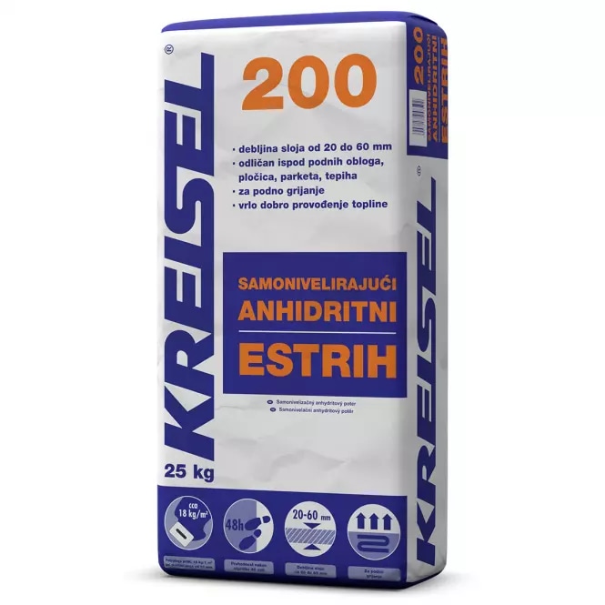 Estrih 200 25 kg KREISEL - Akcija u trgovini Merkury