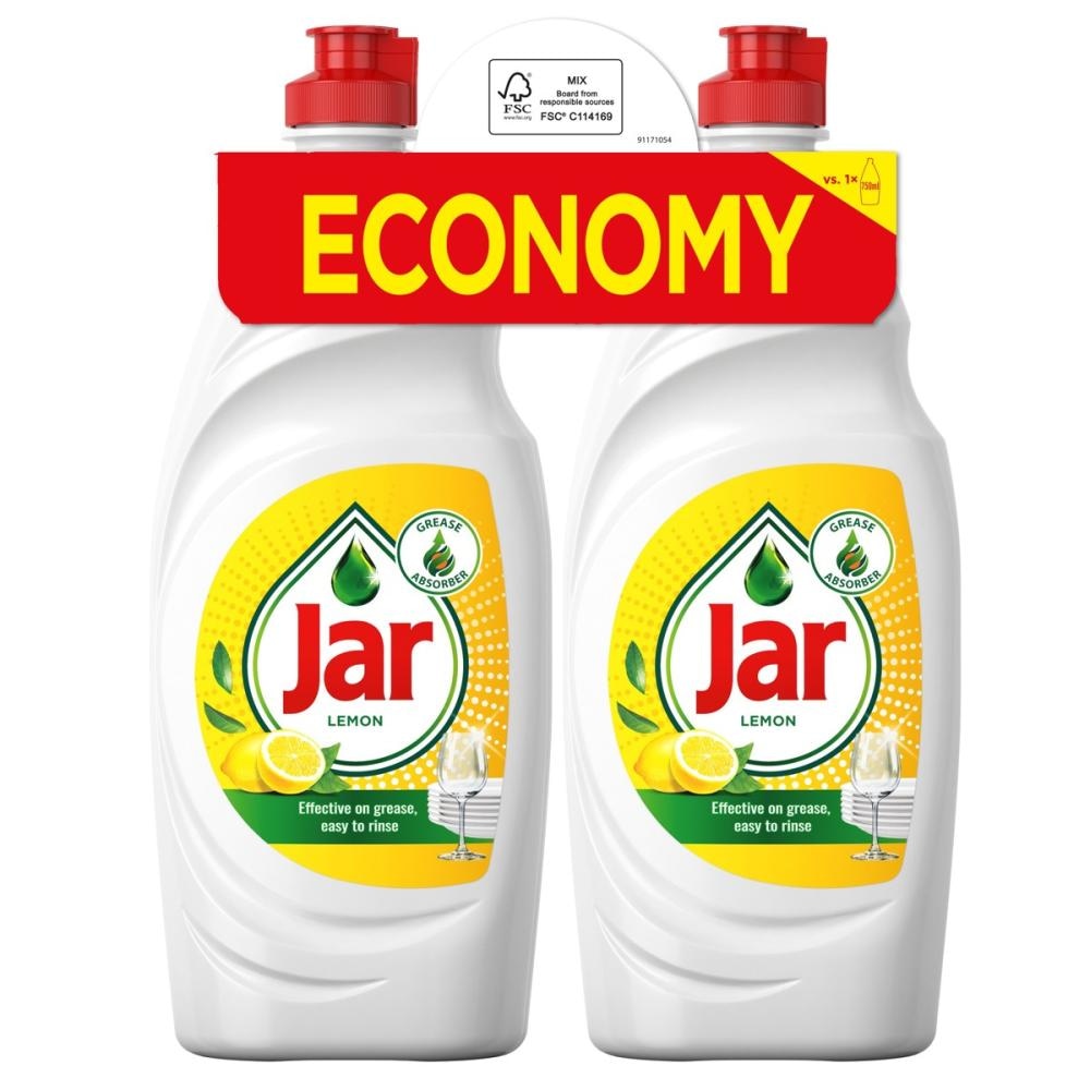 Jar Economy Deterdžent za ručno pranje posuđa 2 x 900 ml - Akcija u trgovini Ribola