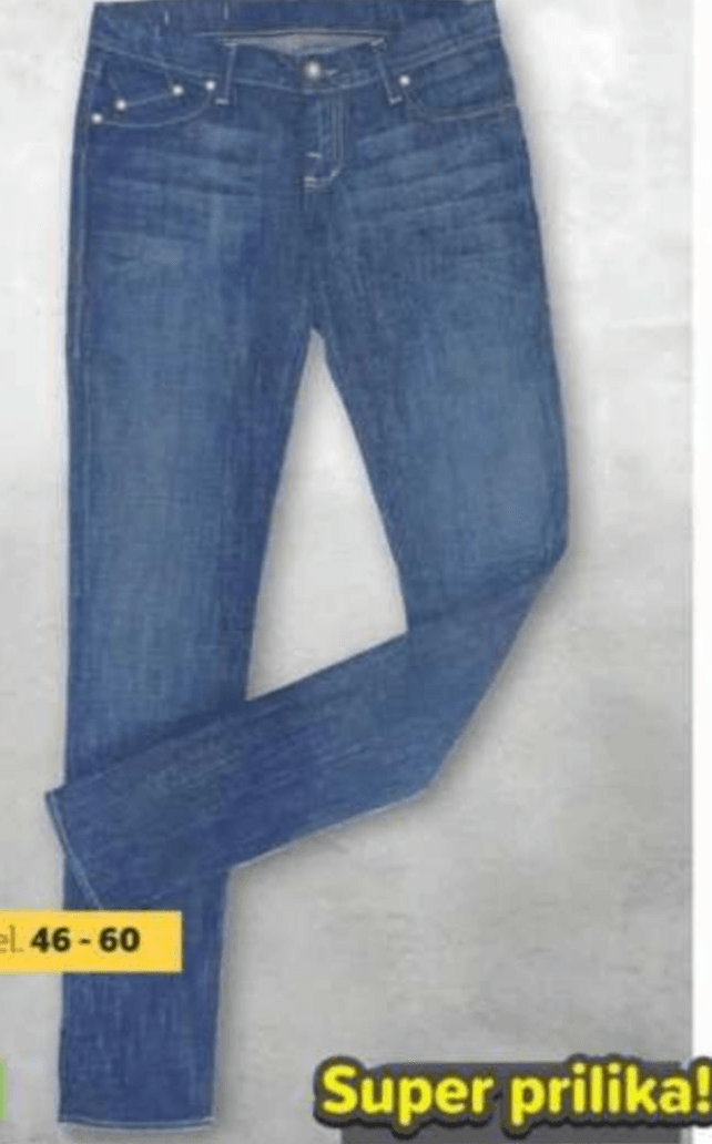 Muške traperice - Akcija u trgovini Plodine