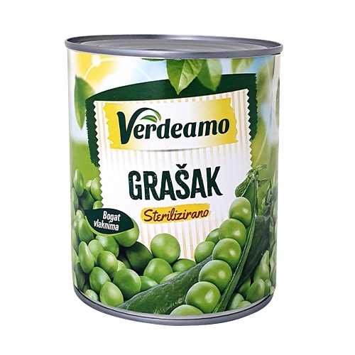 Verdeamo Grašak 530 g - Akcija u trgovini Studenac