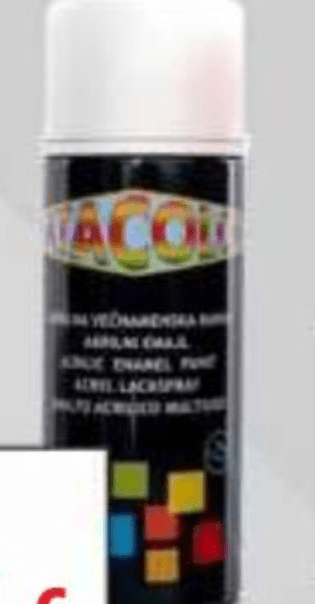 SPREJ boja u spreju 0,4 l ACOR - Akcija u trgovini Merkury