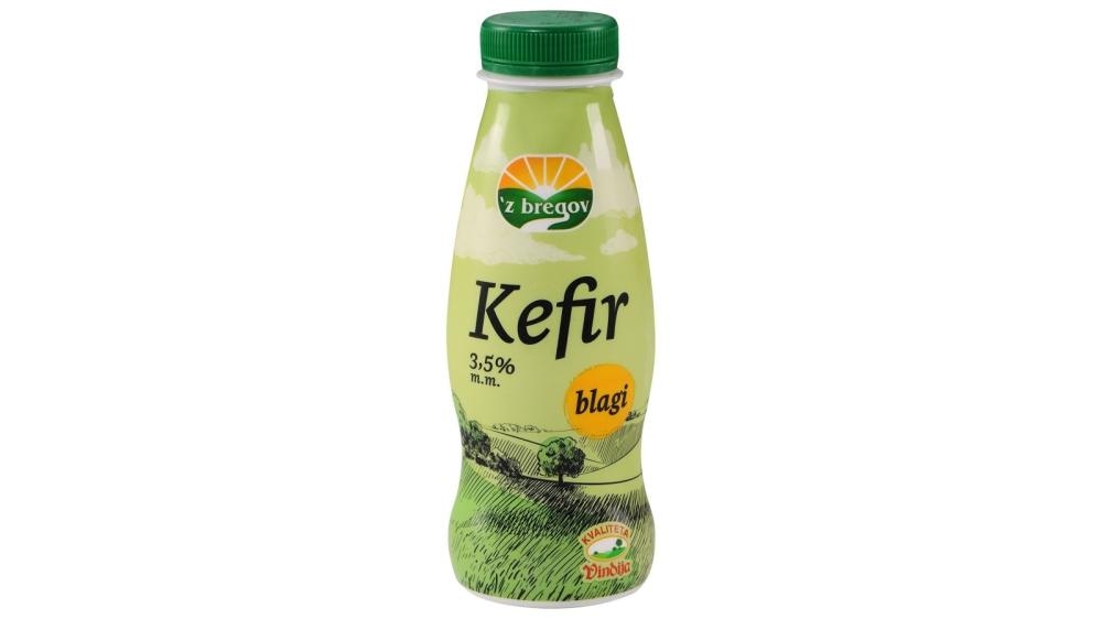 Kefir ili kiselo mlijeko 'Z bregov od 330 g do 400 g Vindija - Akcija u trgovini Spar