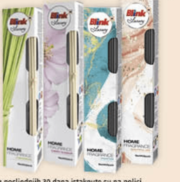 Blink osvježivači prostora - Akcija u trgovini Mueller