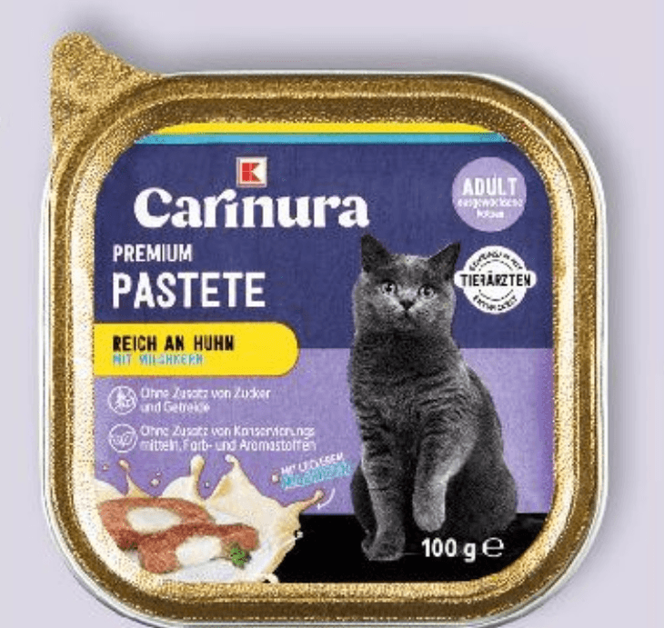 Carinura Hrana za mačke pašteta piletina 100 g - Akcija u trgovini Kaufland