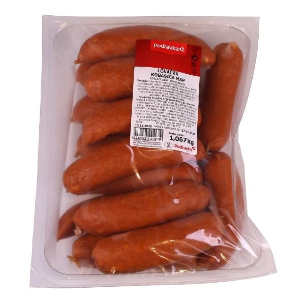 Podravka Kobasica Lovačka 1 kg - Akcija u trgovini NTL