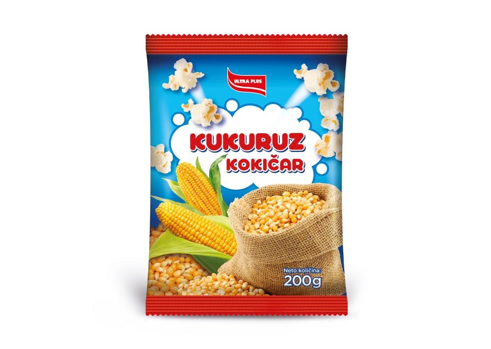 Ultra Plus Kukuruz kokičar 200 g - Akcija u trgovini Ribola