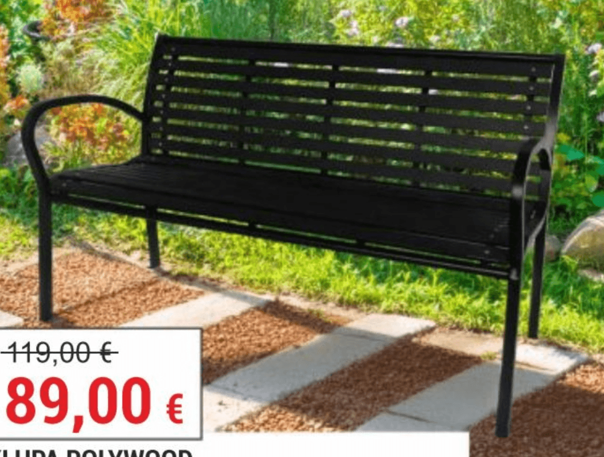 Klupa Polywood - Akcija u trgovini Merkury